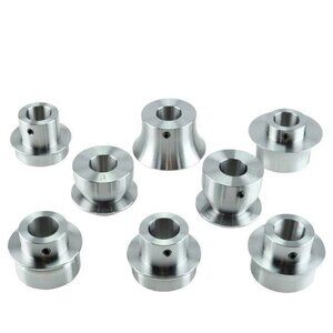 KASTFORCE KF5015 Bead Roller Radius Edge Die Set with 8 dies includes Silver